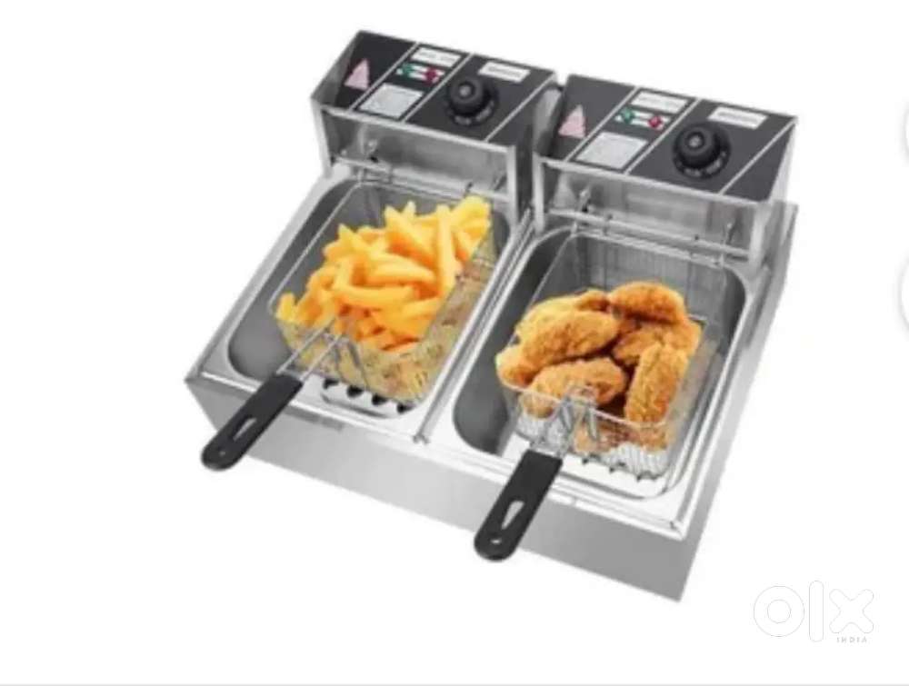Deep fryer double commerical