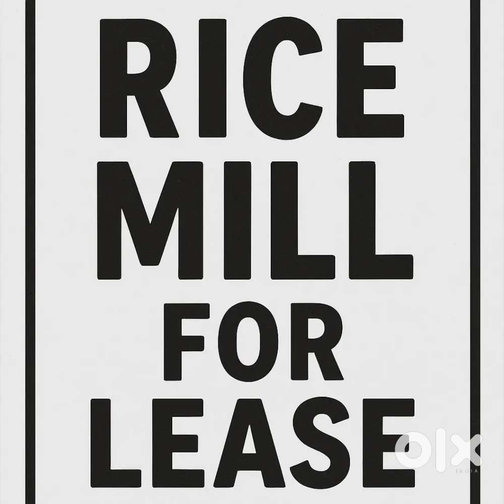 Rice Mill for Lease
