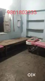 Bed rent available  Only Boys