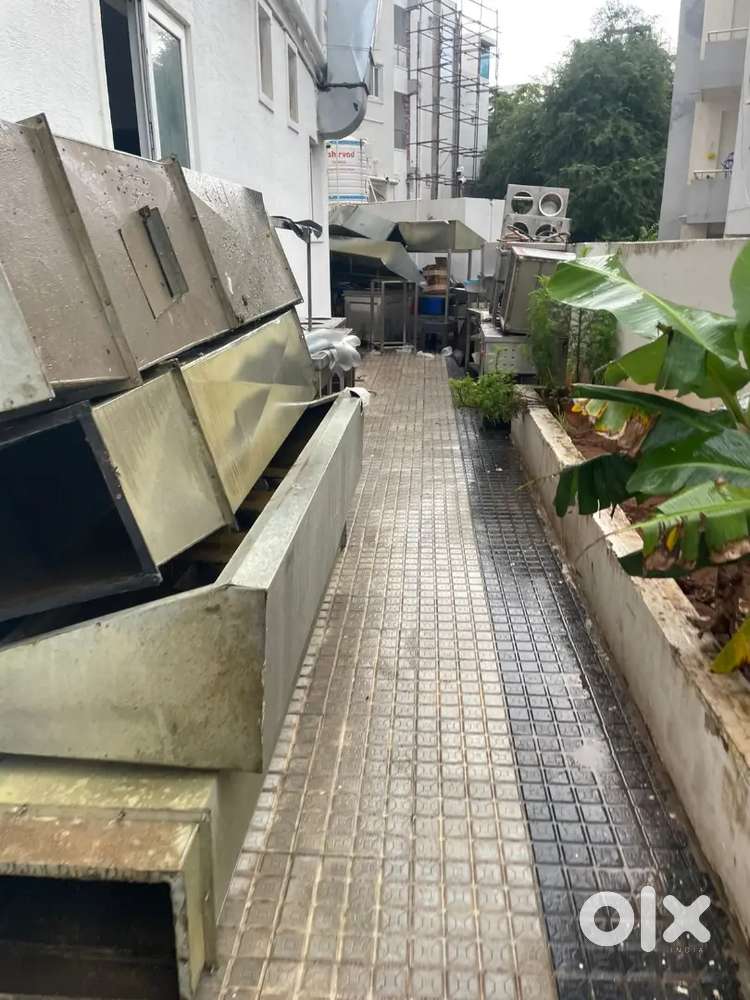 6 month used raghavendra jsw Commercial kitchen exhaust & blower duct