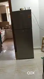 Grey fridge