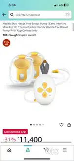 Medela duo handsfree electric breast pump