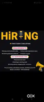hiring collection team location Moradabad Amroha Rampur and Sambhal