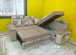 Brand new sofa cumbed with hydrolic storage