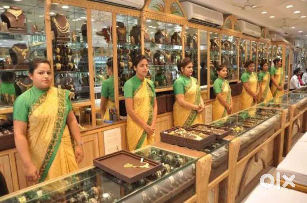HIRING FOR JEWELLERY SHOWROOM IN LUCKNOW LOCATION!