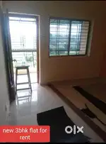 Newly 3bhk fresh flat for rent in dhaiya with parking