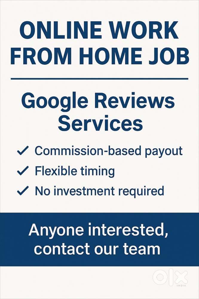 Work from home job available
