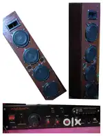 খুবজলদি বিক্রি আছেSound system ( সাউন্ড সিস্টেম )for indoor & outdoor.
