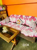 3Seater Sofa + 2single Sofa with center table