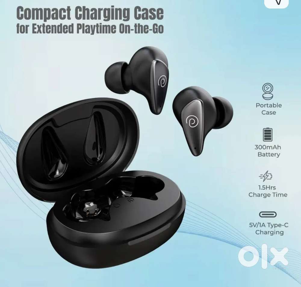 PTron bassbuds wave TWS Baassbuds( Black ). Urgent sell msg me
