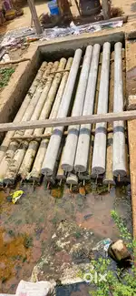 Cement ring round pole fencing pole etc