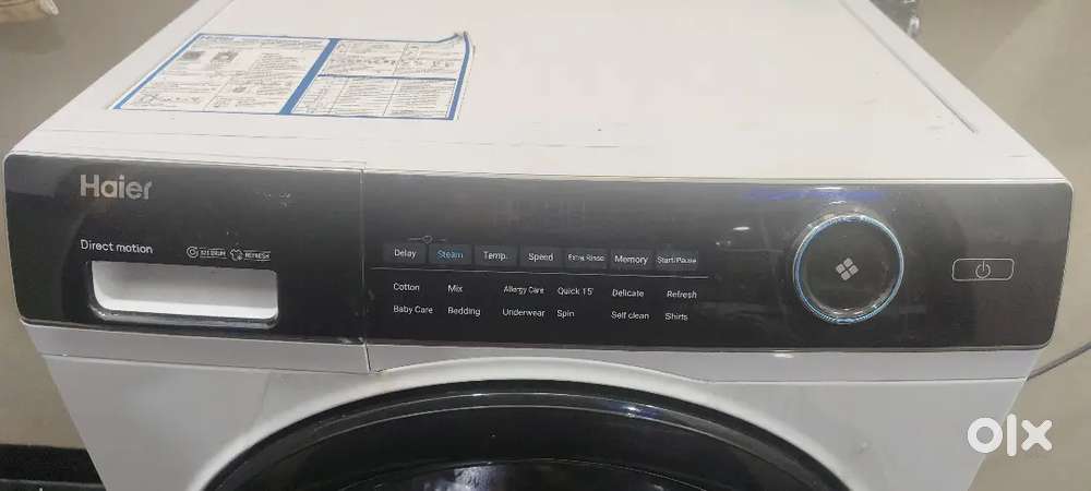 AUTOMATIC WASHING MACHINE HAEIR COMPANY , front load , 9kg