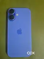 I phone 16 blue with varrinty 256gb 100% battery health