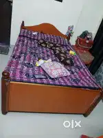 Sale Wooden Bed 4/6