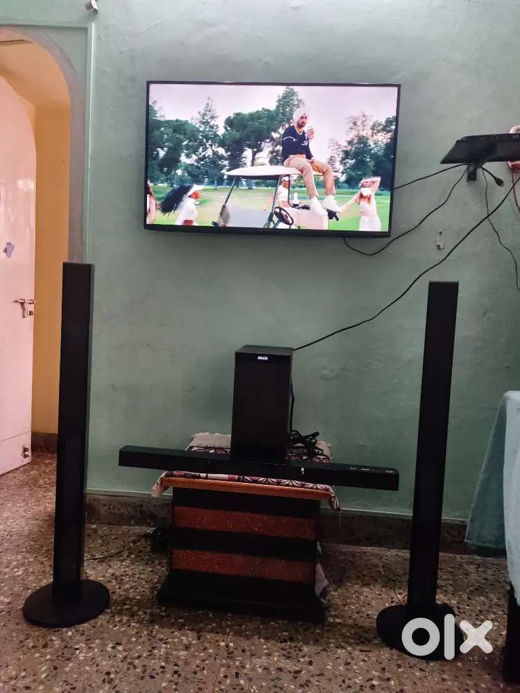 New TV 4K & Sony HTRT40 Home theater Dolby Sound effects