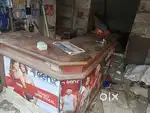 Wooden Counter - L Shaped