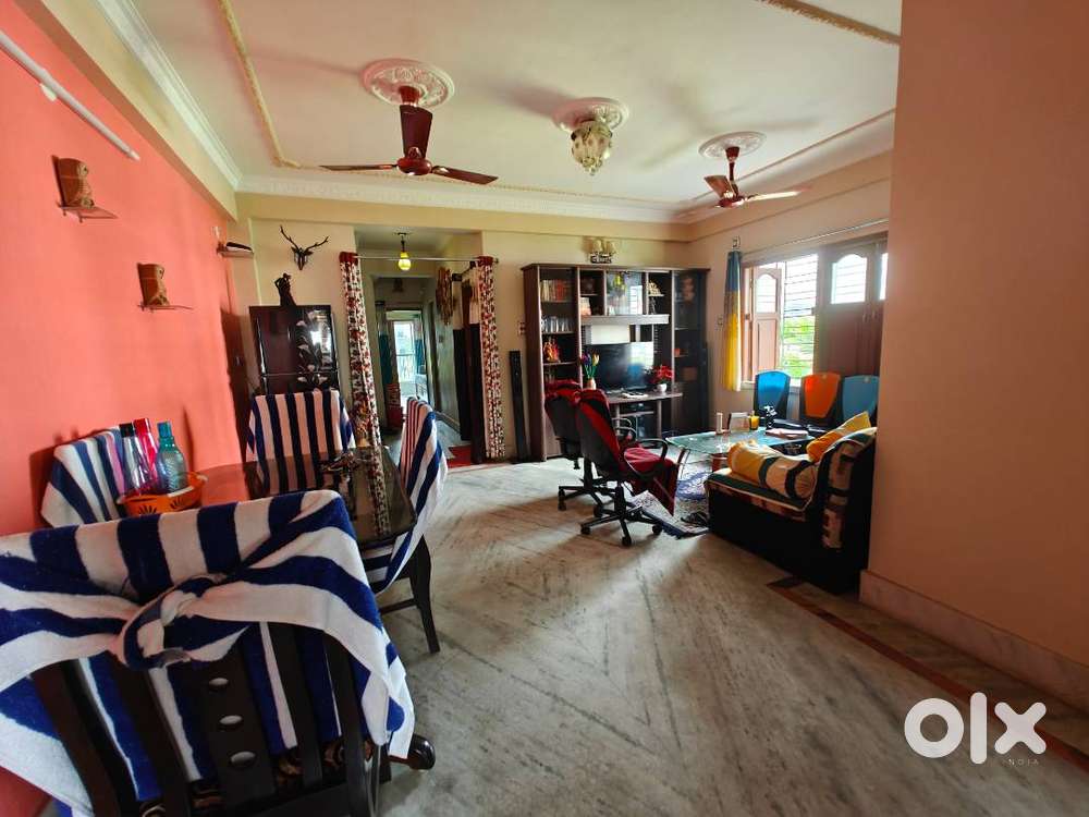 Premium Fully-Furnished 3-BHK Flat for Rent  At Newtoen action Area 2B