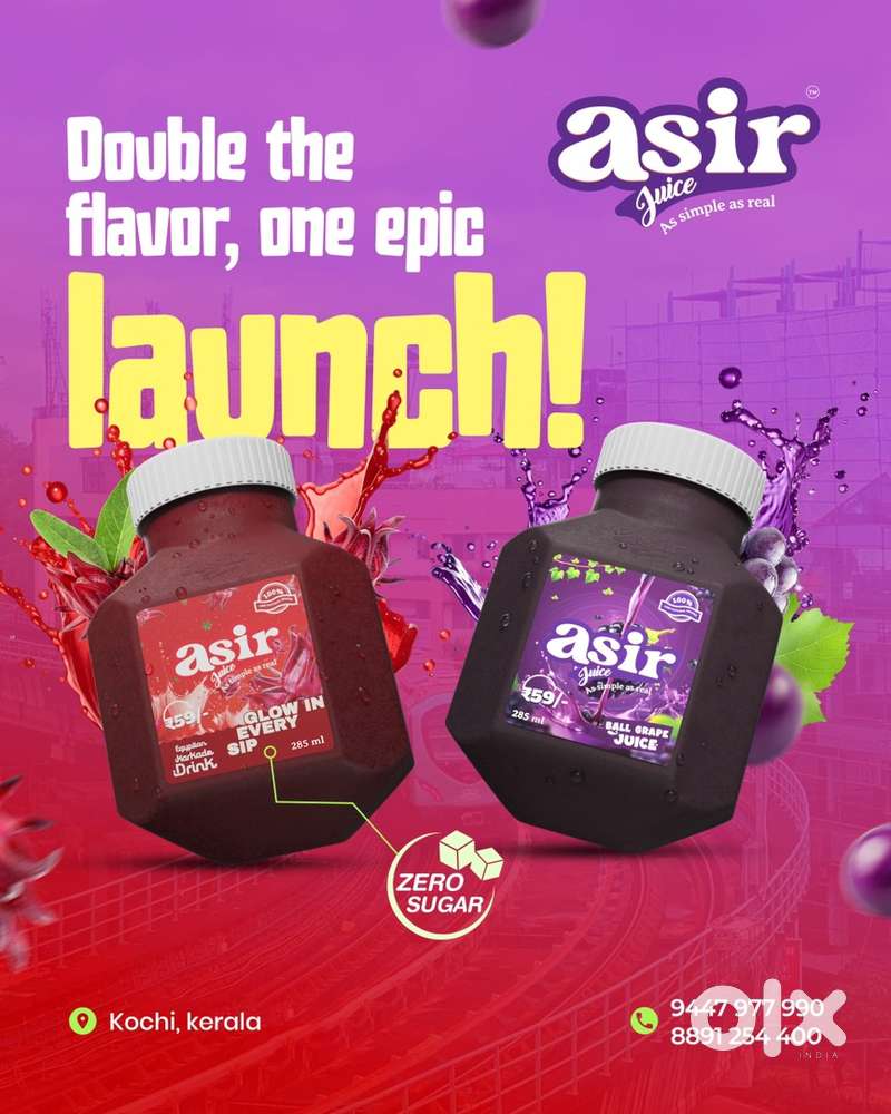 Sales marketing of juice brand