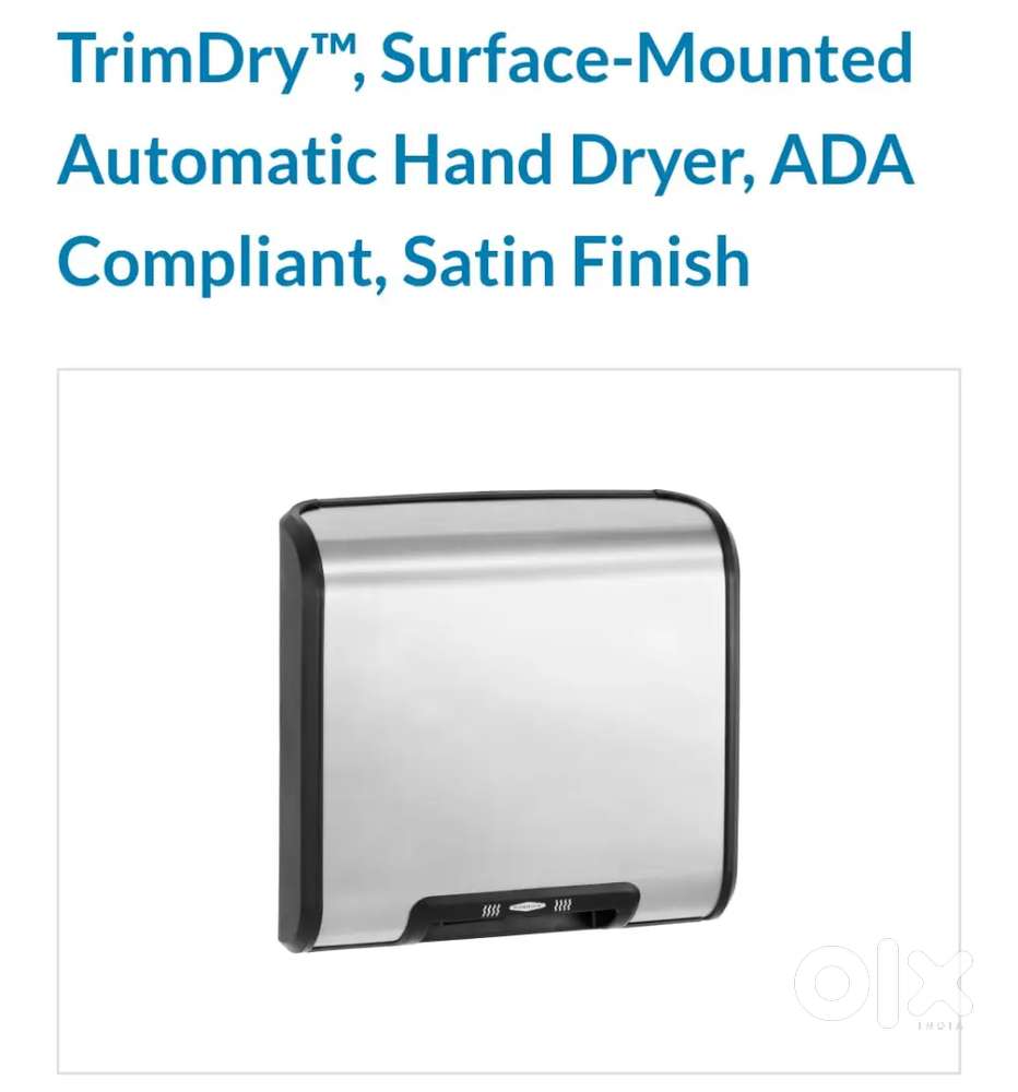 Hand dryer Automatic, Surmtd Ada