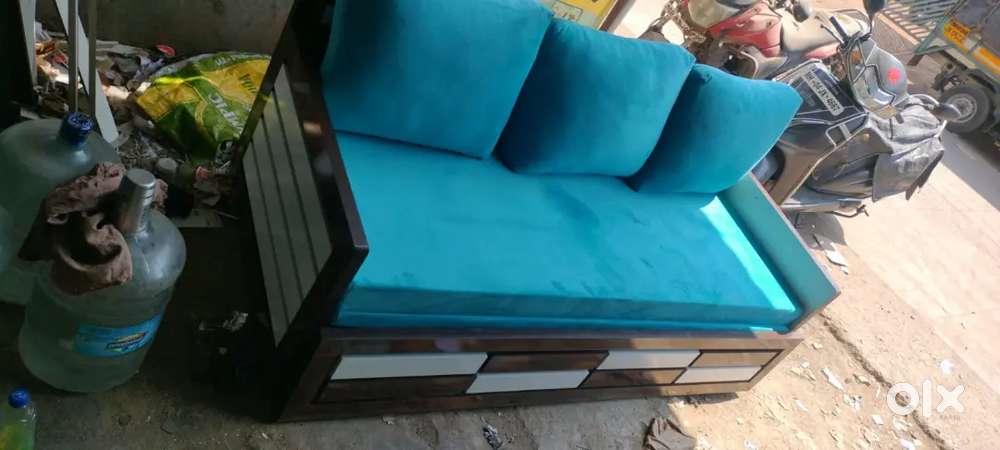 Sofa cumbed with mattress at factory price