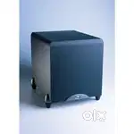 Klipch subwoofer 10inch 420watts power 37pounds speaker weight
