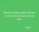 Momos bnane wala or home k liye made.