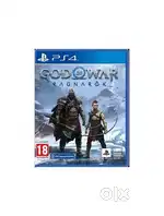 God of war ragnarok and gta 5disc ps4