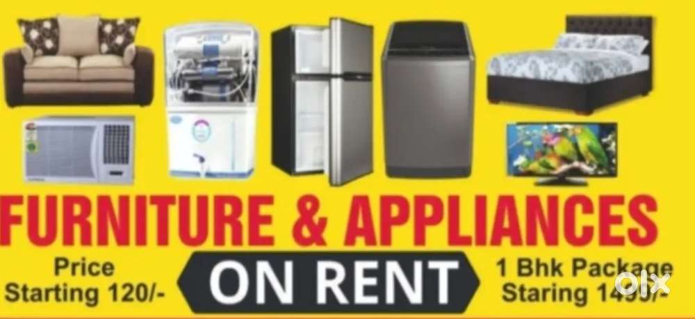Furniture appliances on RENT