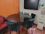Dining table with 6 chairs