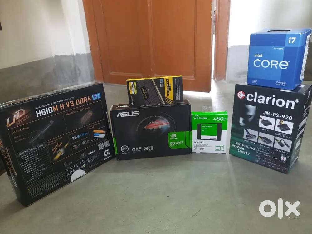 Brand new desktop with 2 years warranty fully part replace