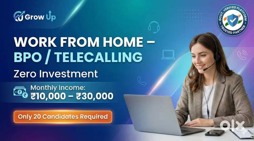 WORK FROM HOME TELECALLING JOB (20 SEATS)