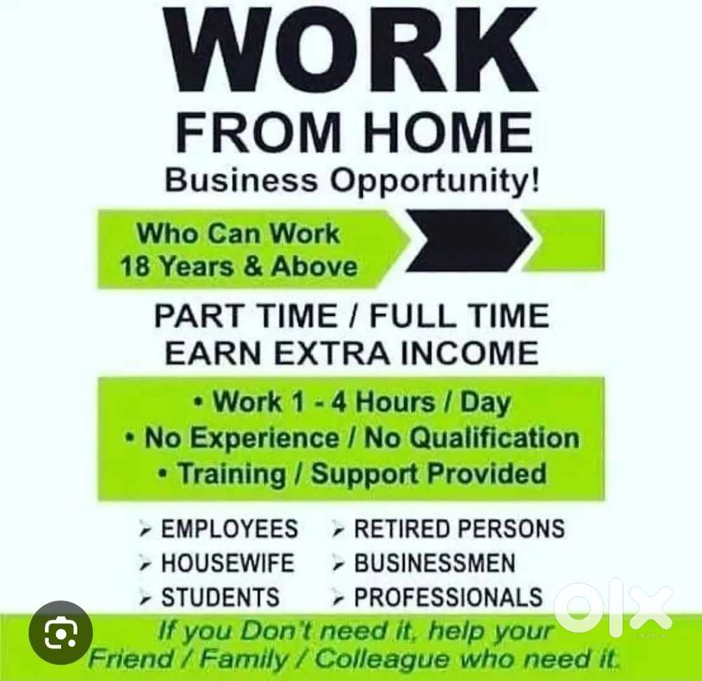 Online  work  from home (part time  job)