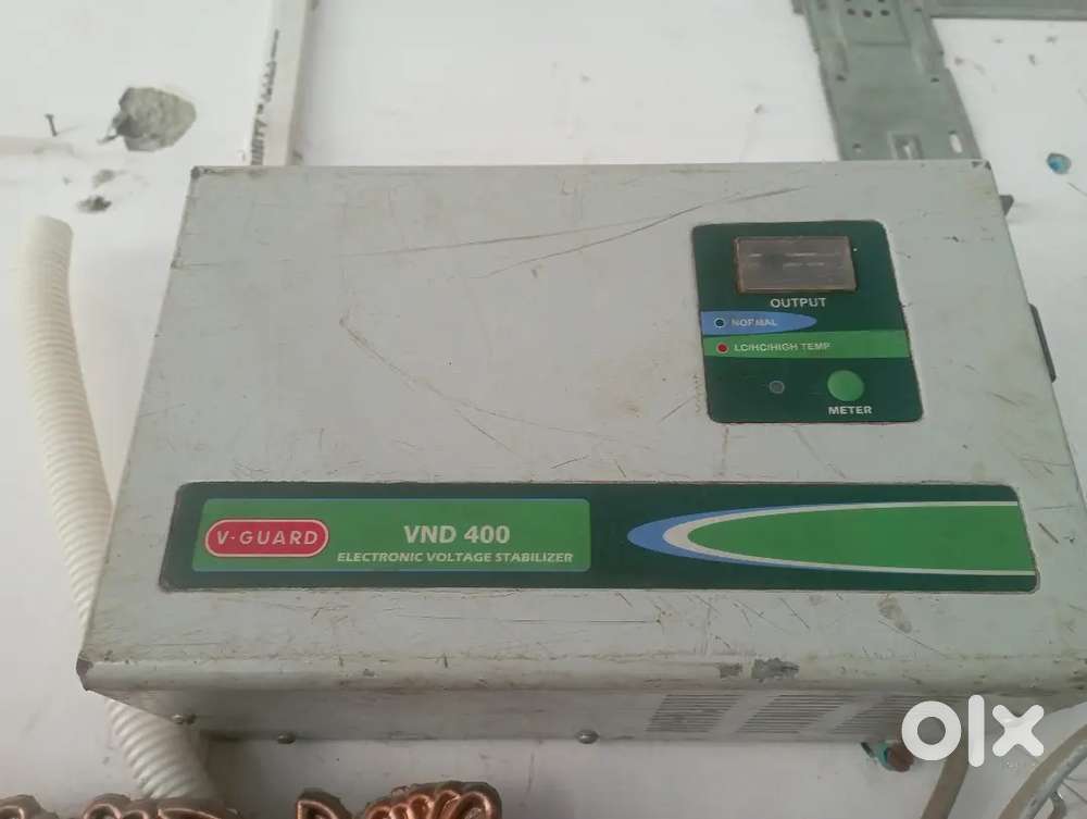 AC stabilizer Dayton V-Guard running condition okay