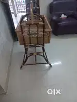 Baby bamboo cradle