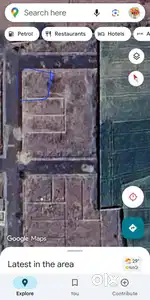 72.5 gaj ka plot 2 side open corner plot