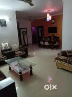 3 BHK semi furnished vantilated flat
