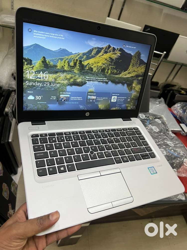 15000 में  hp i5 new condition laptop with bill bag mouse