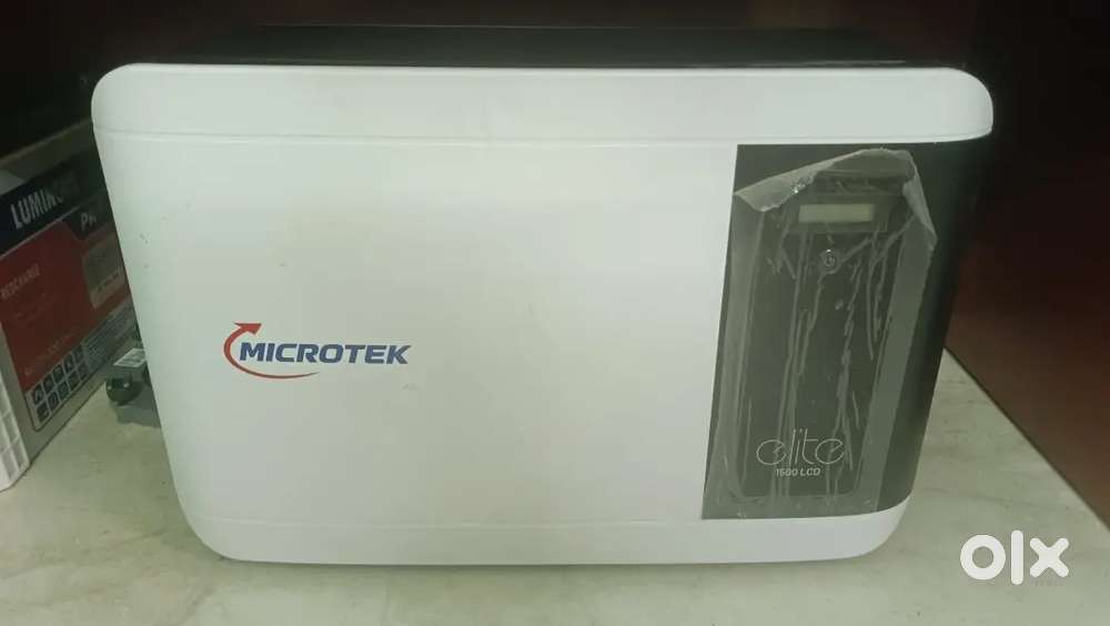 Microtek 1500 VA inverter & Luminous 200 AH Tall Tubular battery