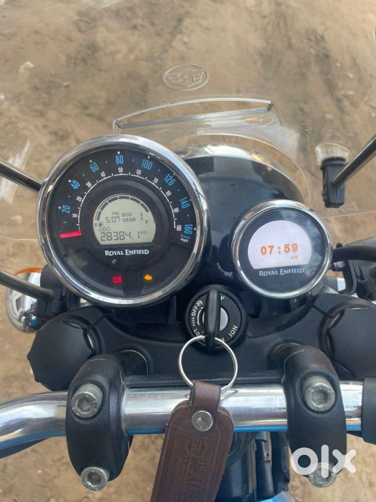 royal enfield meteor 350 supernova blue