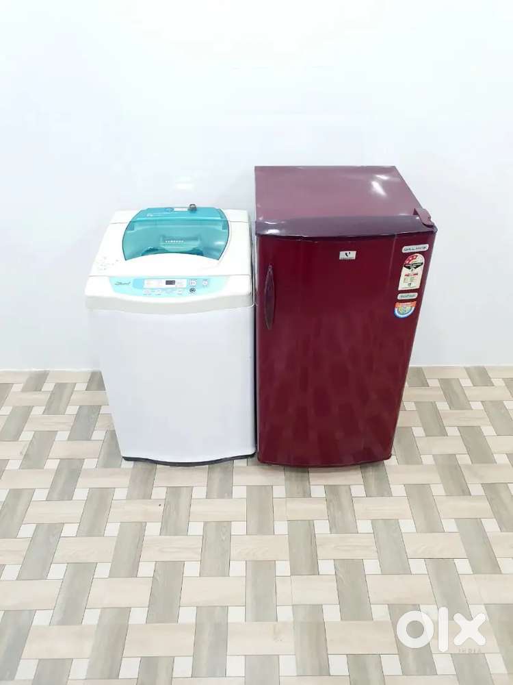 Washer & Fridge Combo - Working Appliances, Discounted Price
