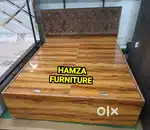 HAMZA FURNITURE NEW DESIGNER PARTICLE BOARD Bed 5by6
