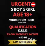 Work from home opportunity