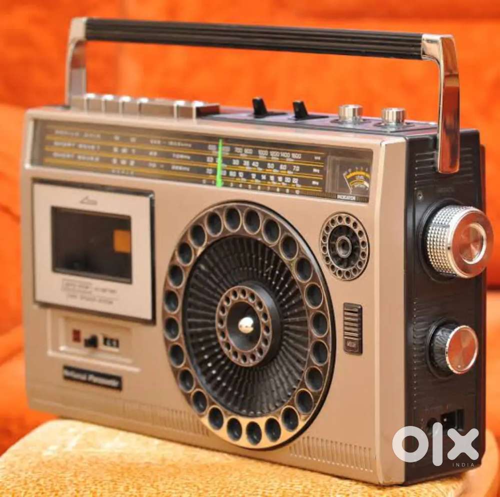 Antique National Panasonic Tape Recorder Japan Radio Cassette Player