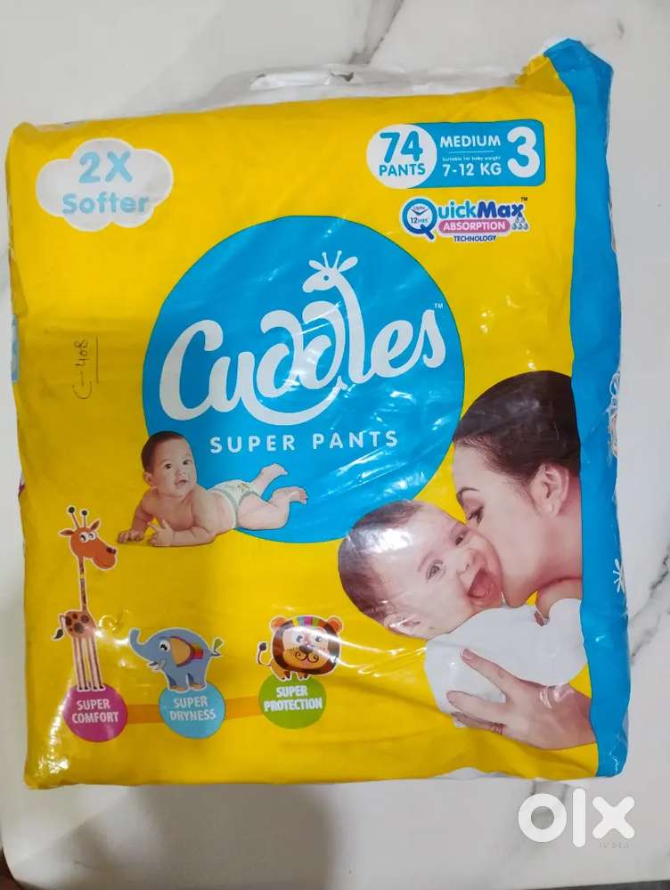 Diapers medium size
