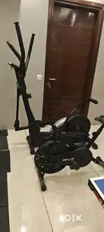 Gym cross trainer and cycle