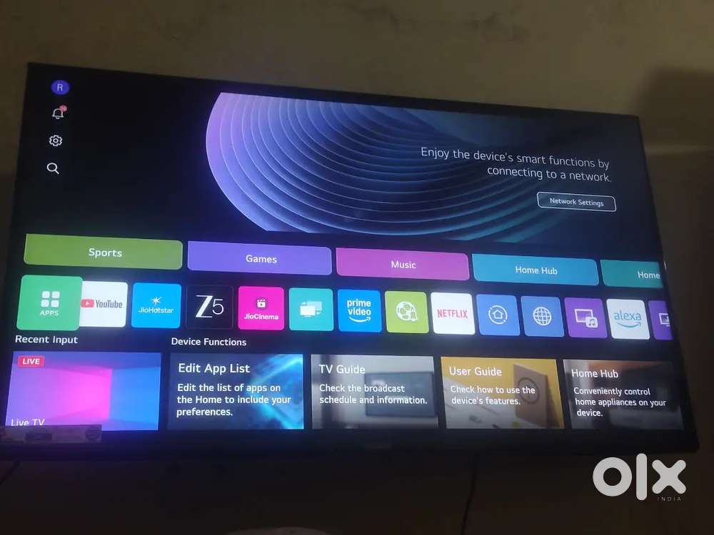 LG 55-inch 4K Ultra HD Smart TV –