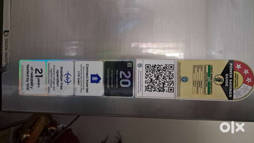 Samsung 236L 3Star Digital Inverter Frost-Free Convertible Double Door