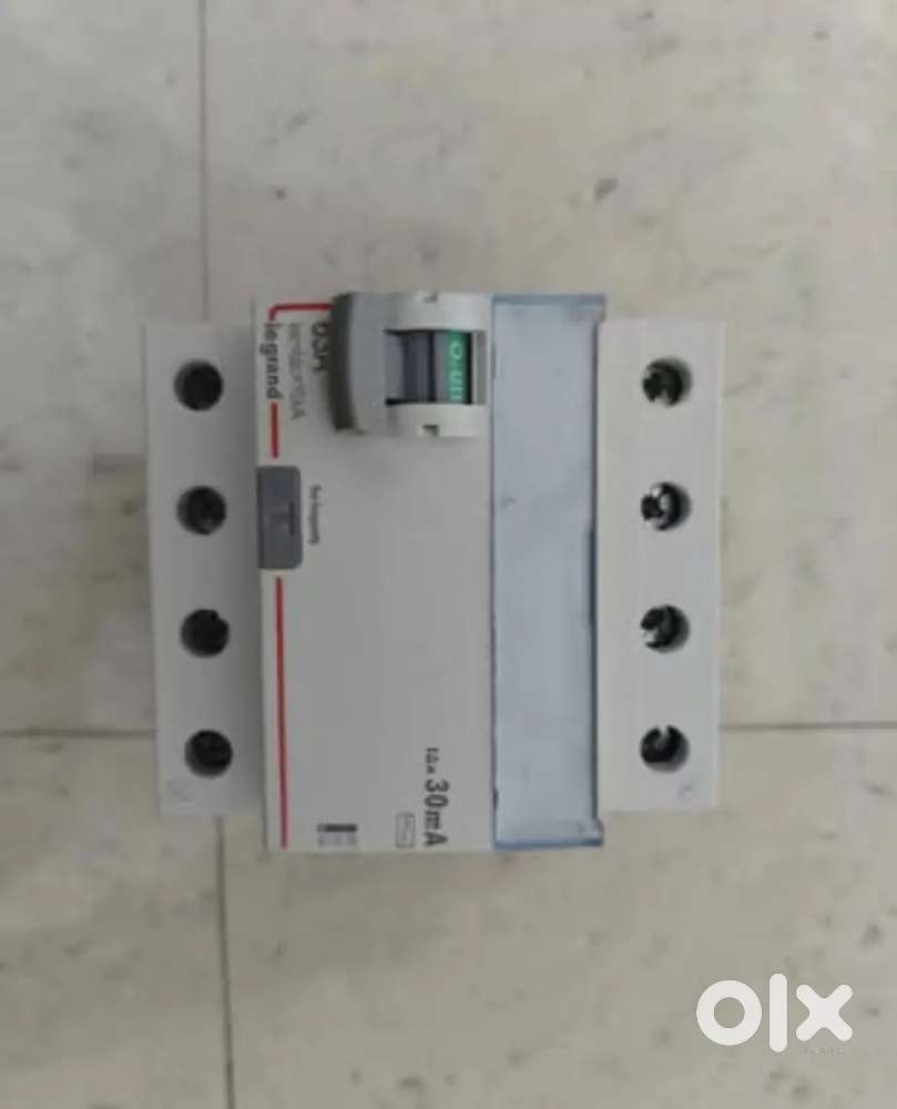 New Legrand Brand 30mA 4 Pole RCCB (Residual Current Circuit Breaker)