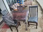 Brand new 4 seater wooden daining table in wholesale price cod availab