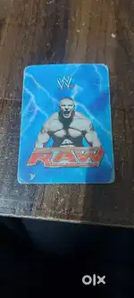 WWE Rare card of slam attax style